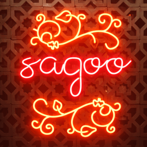 Neon sign branding